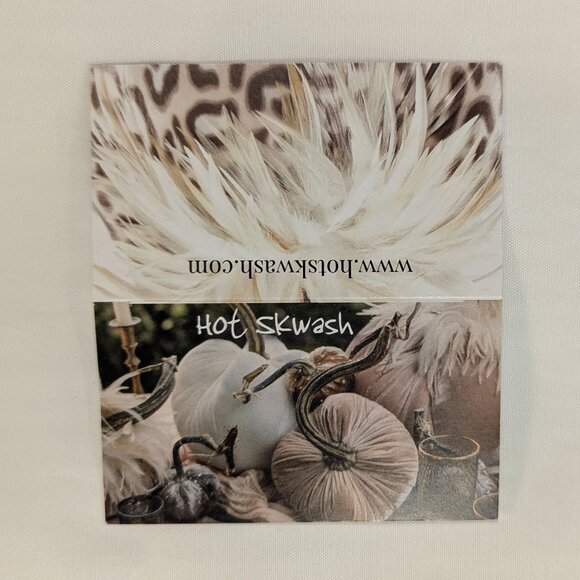 NWT Hot Skwash Silk Velvet Pumpkins (SET of 2, Handmade with Natural Stems) - Picture 4 of 13